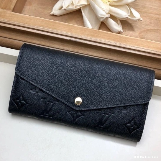 Aaa replica bags LOUIS WALLET VUITTON SARAH 0823